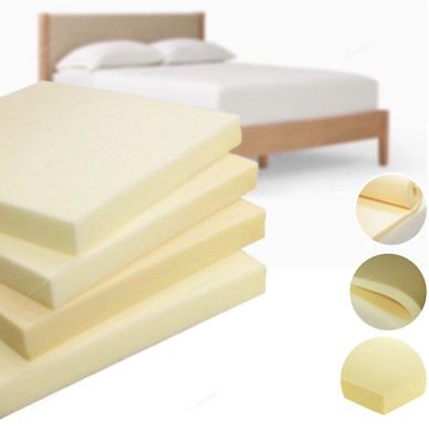 CAMPER VAN MEMORY FOAM VOLL CARVAN KISSEN MATRATZENAUFLAGE WEICH ZUSCHNITT AUF JEDE GRÖSSE