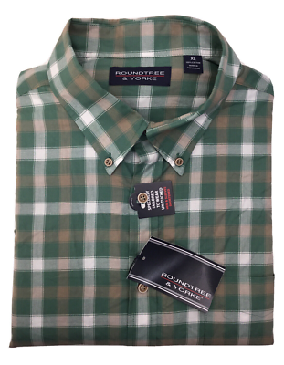 slim fit dress slacks Non-Iron Cotton Solid Dress Shirt with Contrast Trim main image 1