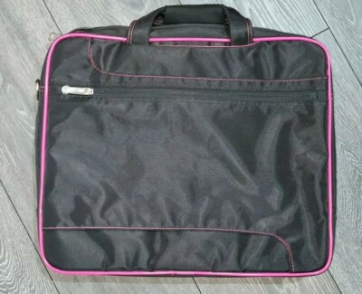 TARGUS Messenger Notebook Laptop Tragetasche für 15,4'' pink/schwarz. Kostenloser UK-Versand.