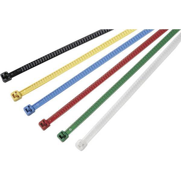 HellermannTyton 131-55000   LR55R-PA66HS-BK (500) Fascetta per cavi 195 mm 4.70