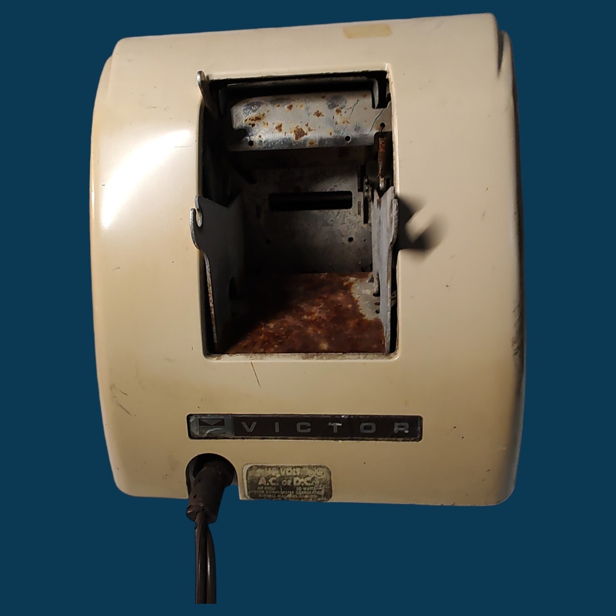 RARE 1930 Vintage VICTOR Comptometer Corp. 9 Column Adding Machine