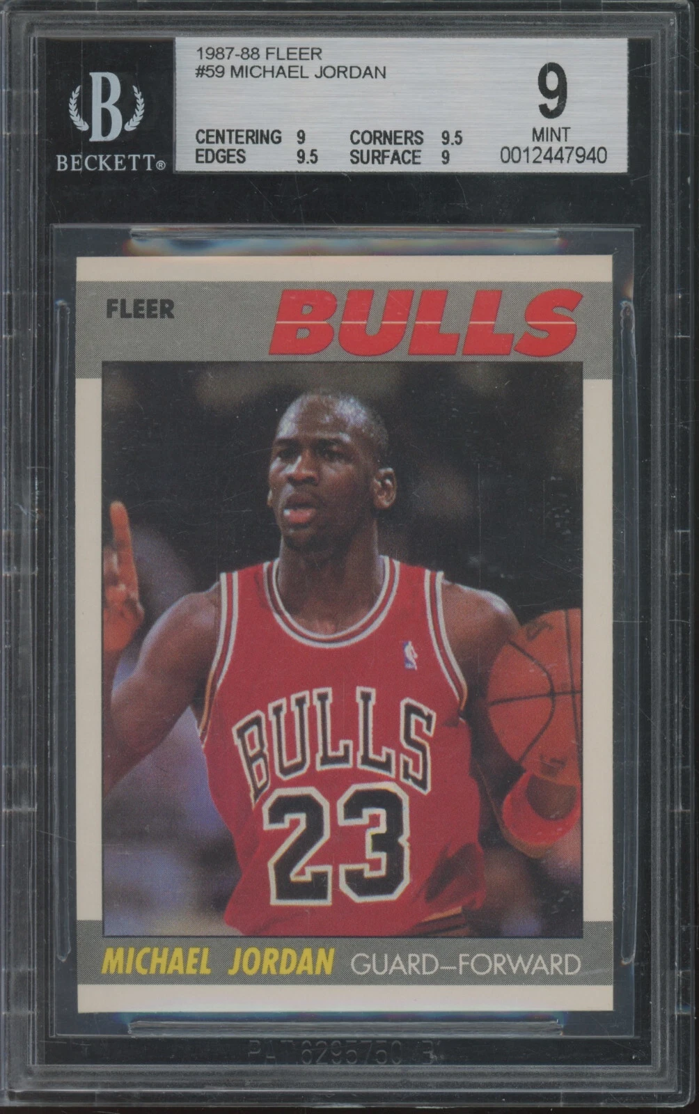 Michael Jordan trading card