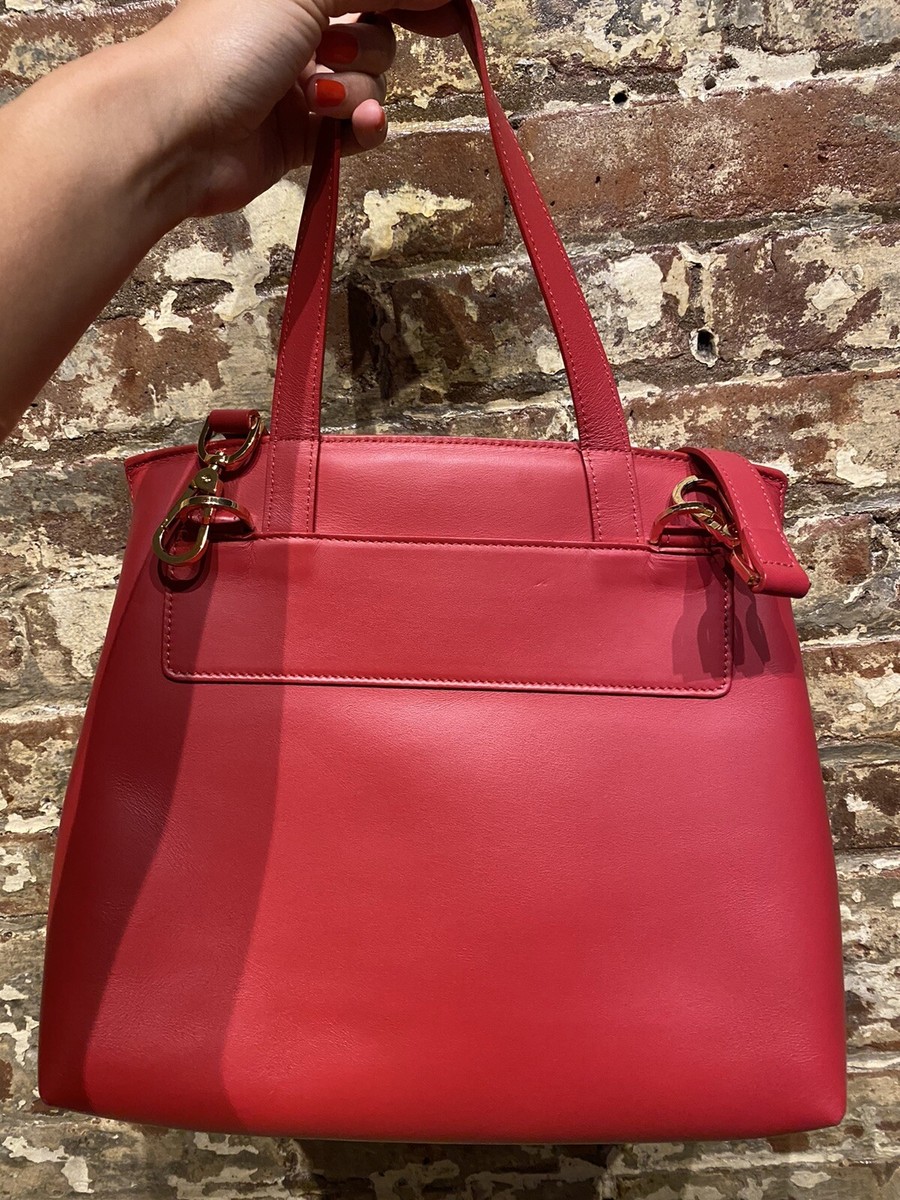 Mansur Gavriel Flamma Red Lady Bag Leather Medium | eBay display picture 2