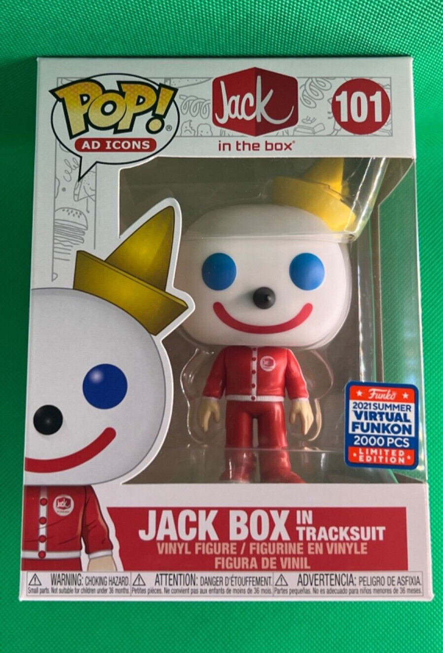 En Oferta 2021 Virtual Funkon Funko Jack Box In Tracksuit Exclusive 2000Le Free Protector