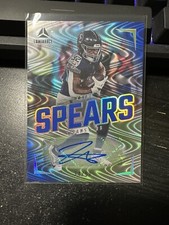 2023 Panini Luminance Autographs Blue #73 Tyjae Spears Auto 34/50