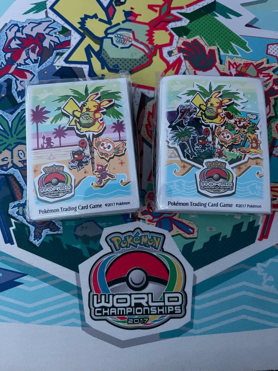 Pokemon World 2017 Anaheim Sleeves 65 Count Sealed