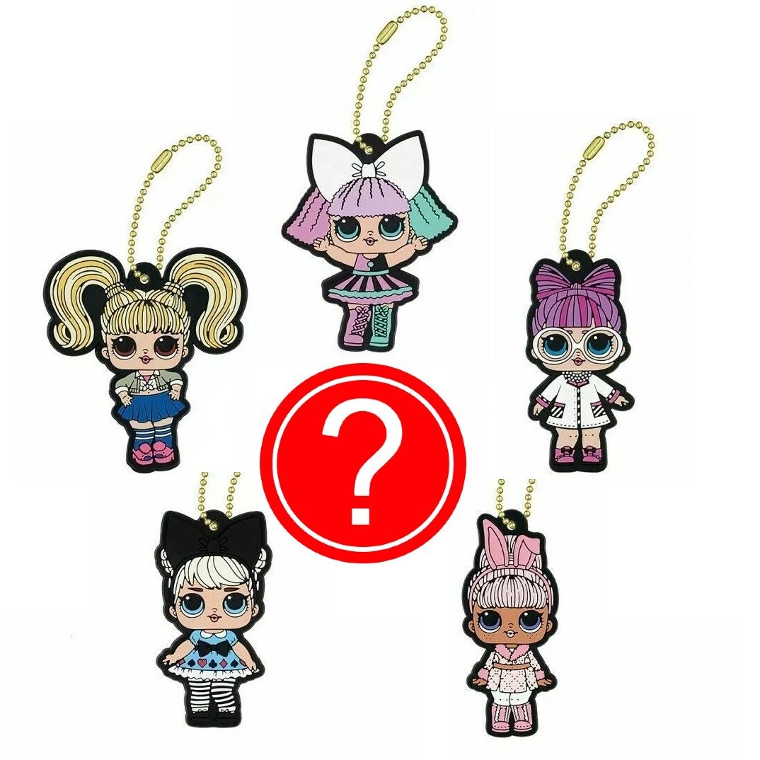 LOL Surprise Doll Japan Random Cute Rubber Gashapon Keychain