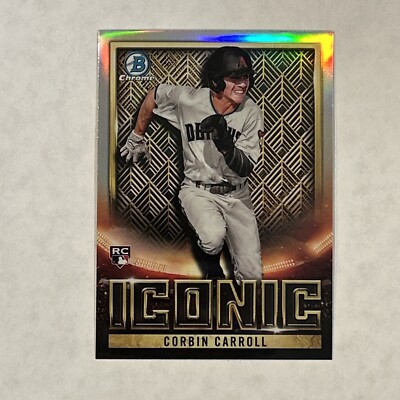 2023 Bowman Chrome #B1-18 Corbin Carroll Iconic Arizona