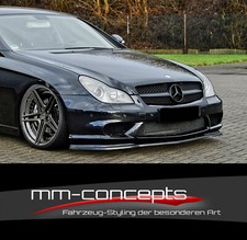 CUP Spoilerlippe für Mercedes CLS C19 55 AMG 63 AMG Frontspoiler Spoilerschwert 