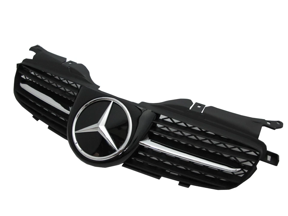 R170 1997-2004 GRILLE/GRILL R171 Look PRETO para Mercedes-Benz - Imagem 2 de 4