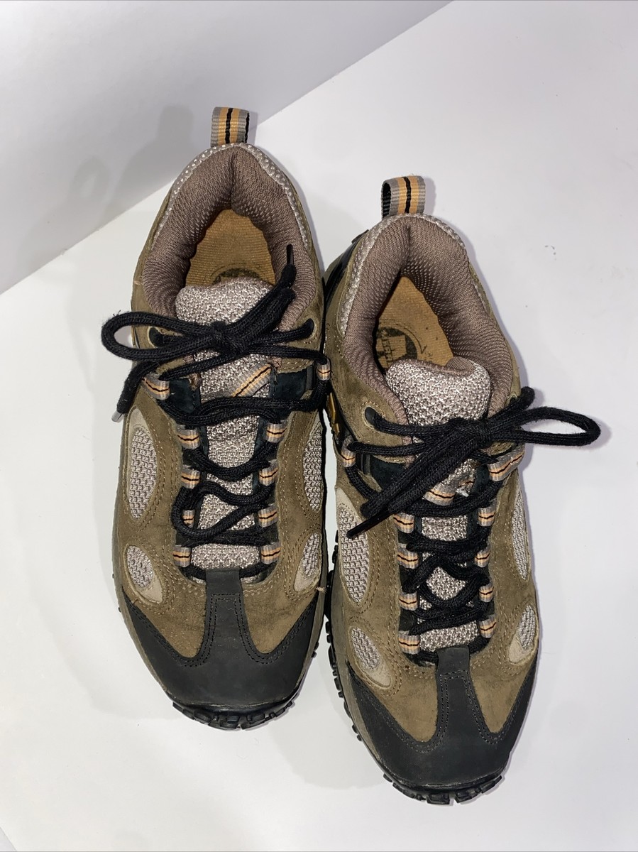 Merrell Womens Vibram Chameleon Ventilator Brown Hiking Shoes EUC