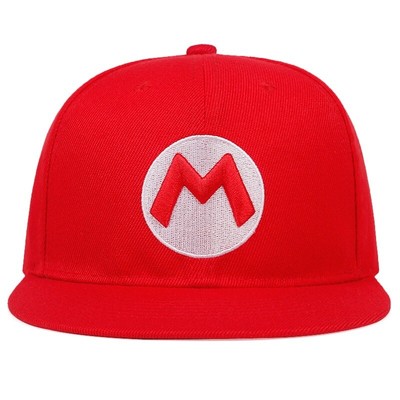 Mario Baseball Cap High Quality Hat 