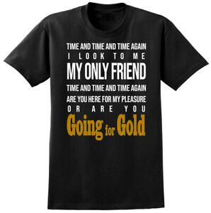 Shed Seven Going for Gold Lyrics T-shirt - 90s Indie Music 