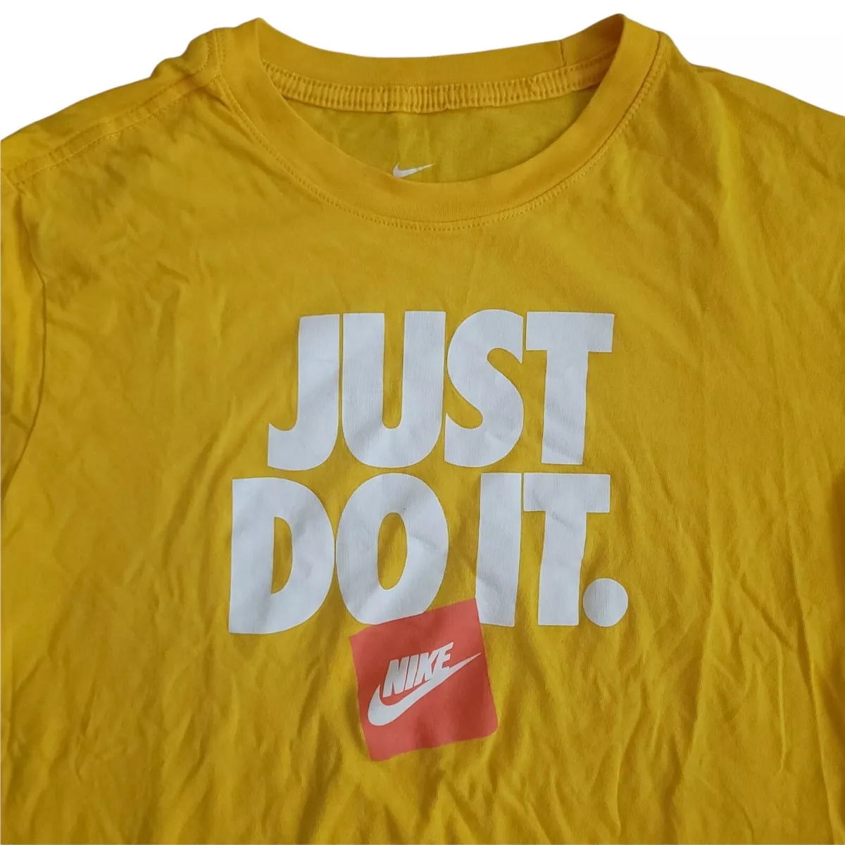 Nike just top do it yellow