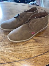 LEVIS Hombres Marrón Informal Zapatilla con Cordones Botines Zapatos Superiores Sintéticos 9