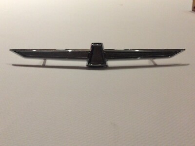 NOS 1983 Ford Thunderbird front grill chrome ornament NOS 1983 Ford Thunderbird front grill chrome ornament