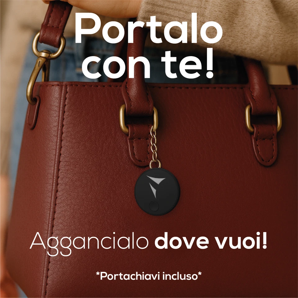 Techmade Localizzatore Tracker per Chiavi, Auto, Zaini ecc. | Con funzione SOS - Immagine 4 di 4