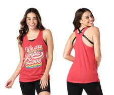Zumba We Are Zumba Love Tank - Viva La Red ~ XS  &  S  ~ Free Ship! New!