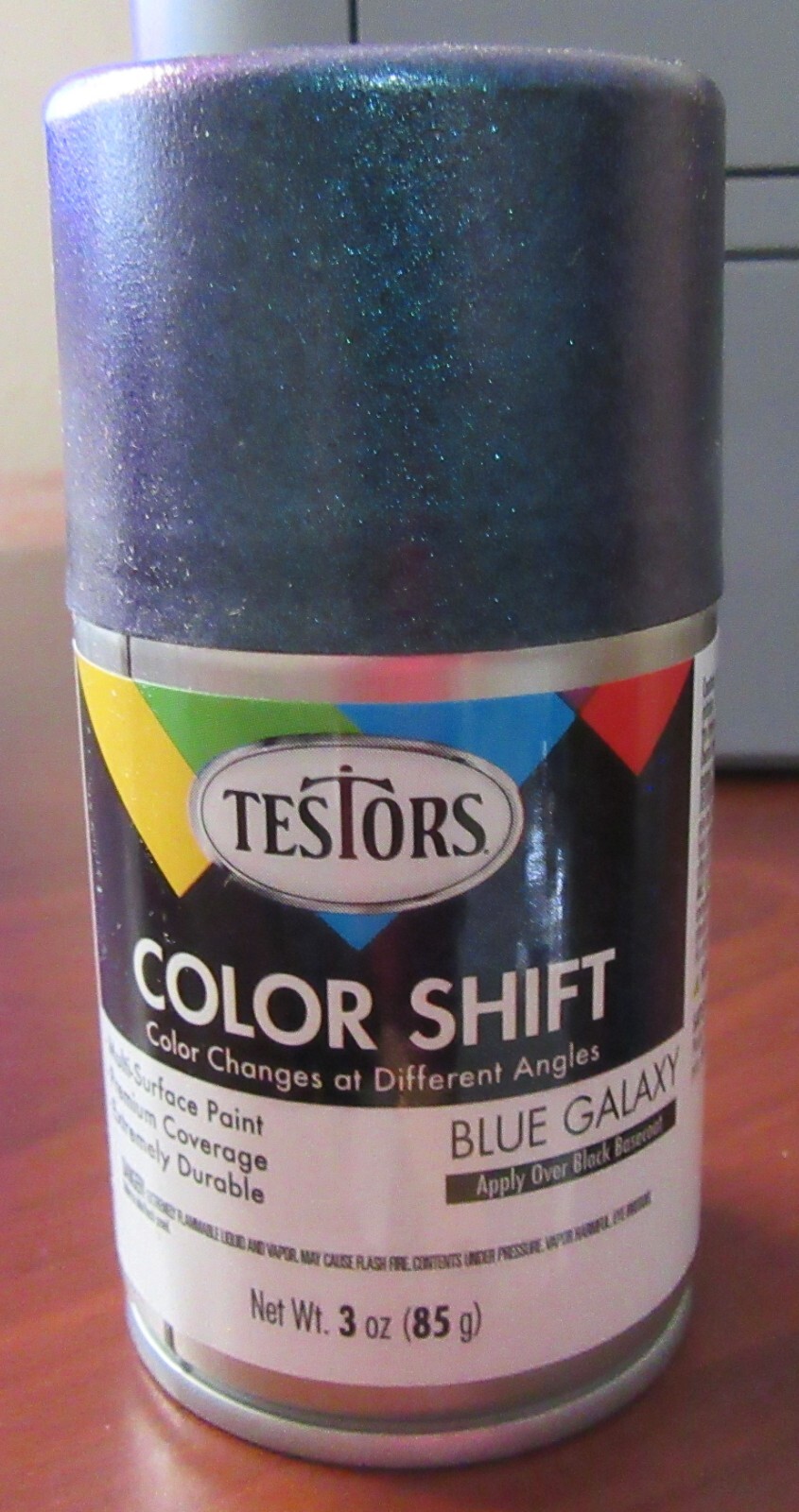 Testors Gloss BLUE (PURPLE) GALAXY Color Shift Spray Paint Can 3 oz