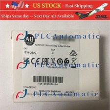 New Factory Sealed AB 1734-OE2V POINT I/O 2 Point Analog Output Module