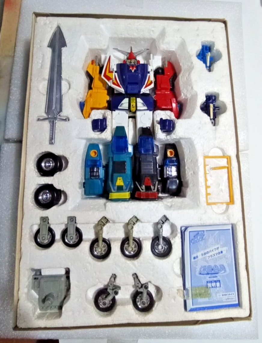 Takatoku Toys Baxinger Galactic Gale J9 1983 Japan Transformers | eBay