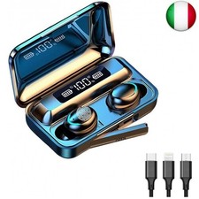 Poweradd S9 Cuffie Bluetooth 5.0 Bassi Potenziati Auricolari senza fili  Ipx7 | Acquisti Online su eBay