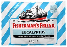 Fisherman's Friend eucalipto sin azúcar 25 g Fisherman