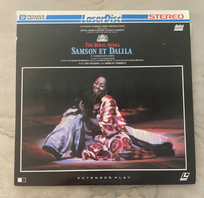 Samson Et Dalila  1982  Pioneer Artists  2x Laserdisc Set