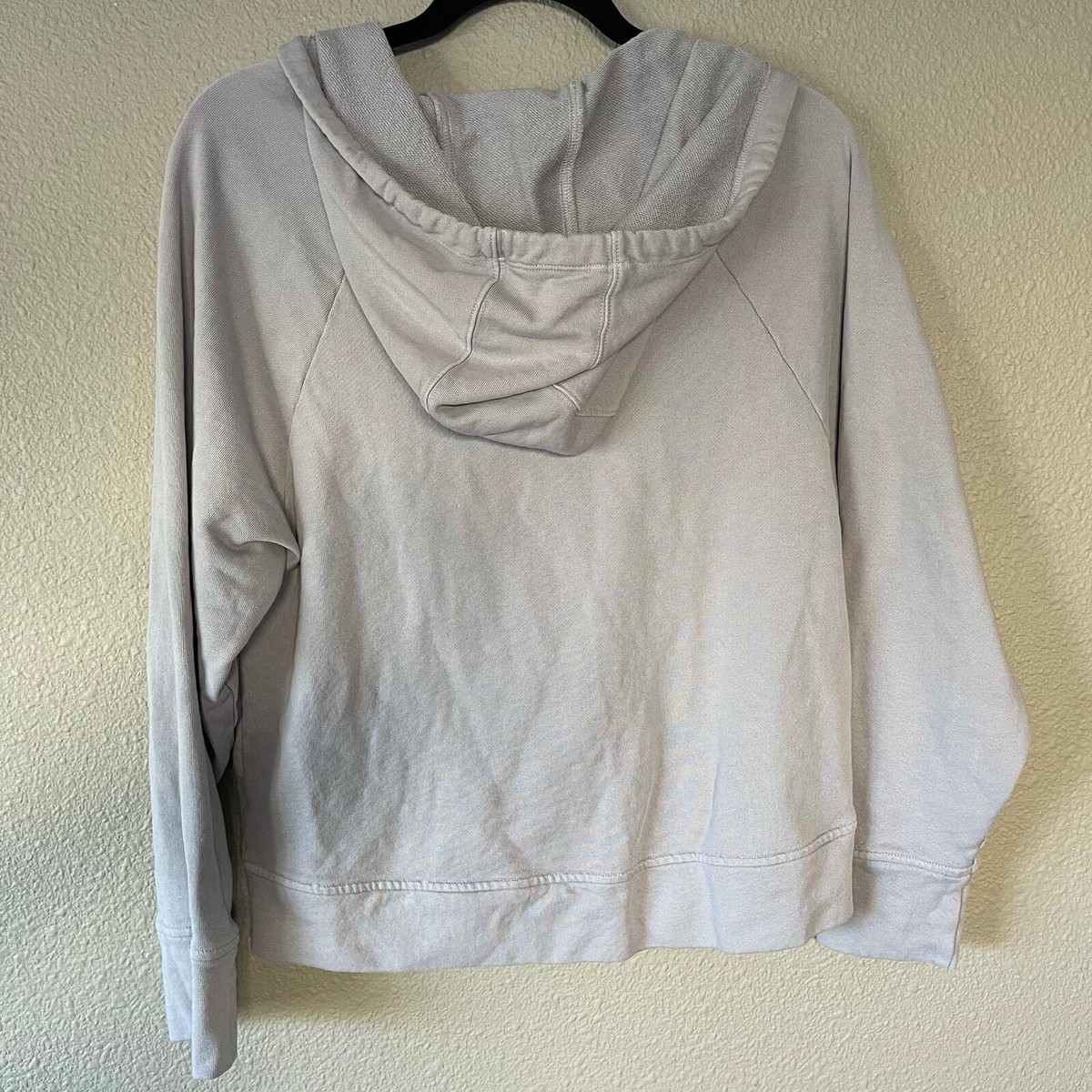 Fabletics Sydney Twist Front Scoop Neck Drawstring Womens Sweater Hoodie Medium View 6