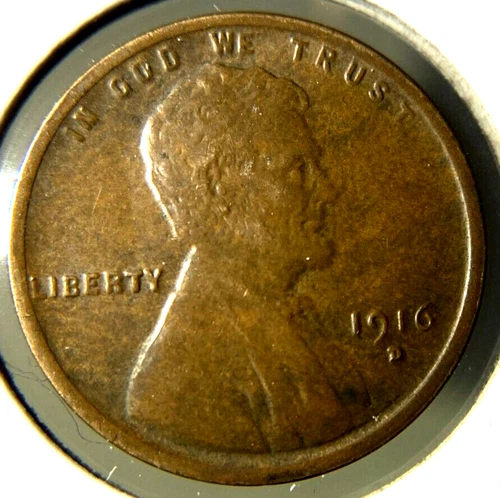1916-D Wheat Penny EF+  Better Date and Mint Mark  12.99