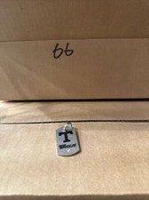 teneesse vols stainless keychain small