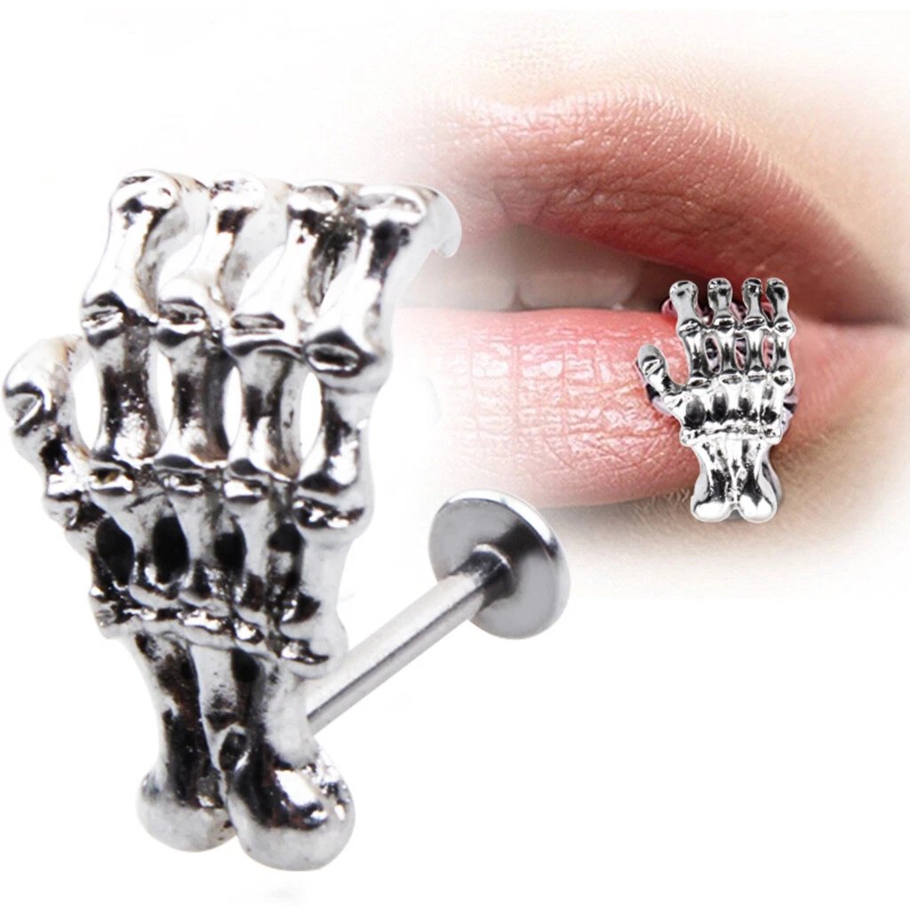 Skull daith hotsell jewelry