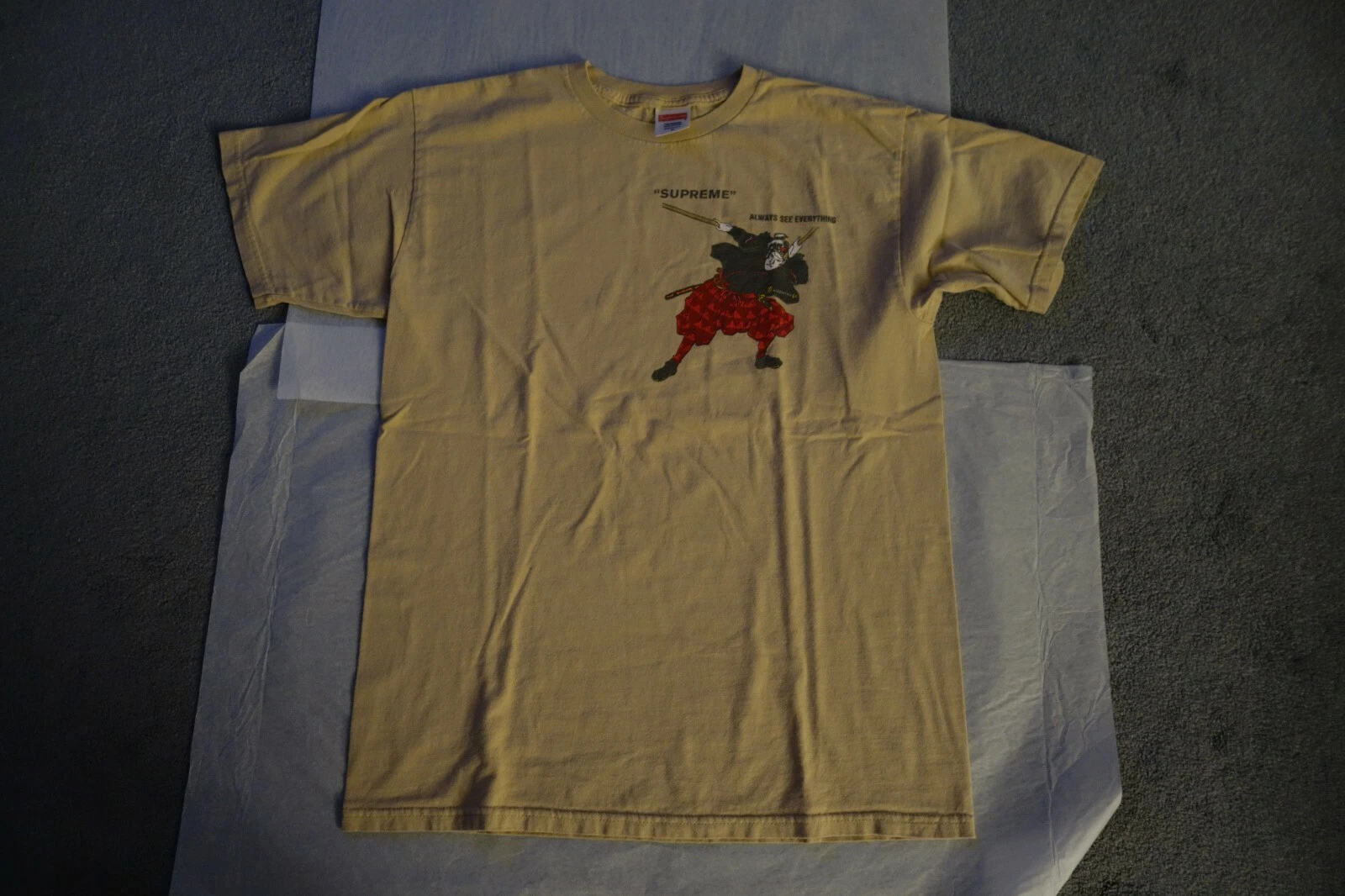 Supreme Musashi Tee Sand Medium FW12