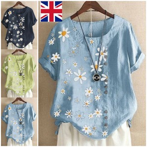 plus size linen tops