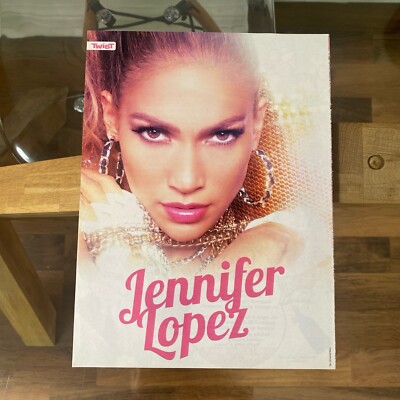Jennifer Lopez / JLO Memorabilia A4 Vintage Magazine Poster