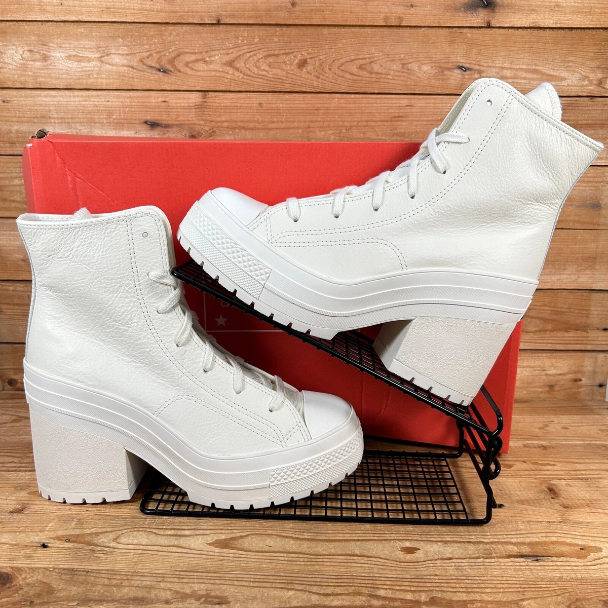 Converse femme a talon sale