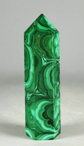 Bellissima Malachite Verde Naturale | Reiki Carica Guarigione | Torre Oblisco - Foto 5 di 8