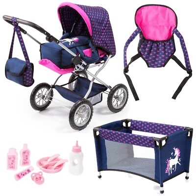 Bayer Design Kombi-Puppenwagen Set Grande TOP