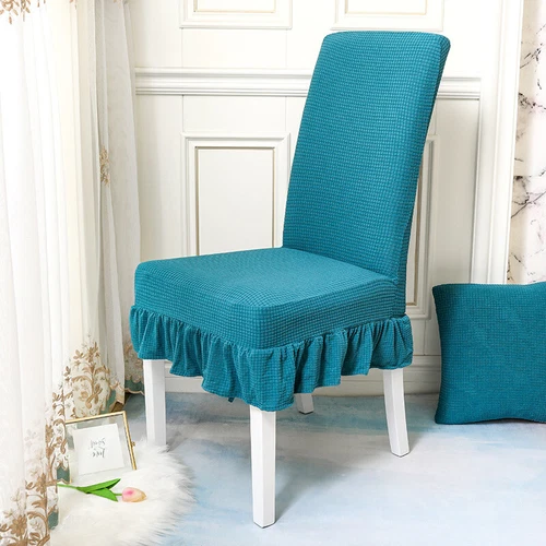 Stuhlhussen Esszimmer abnehmbar Sitzschoner Bezug Schonbezug Hochzeit Deko - Bild 19 von 32