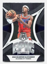 2023-24 Panini Mosaic Shai Gilgeous-Alexander ##1 Epic Performers
