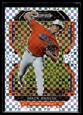 2022 Panini Prizm Draft Picks Prizms Power Plaid #205 Mack Anglin 18/35