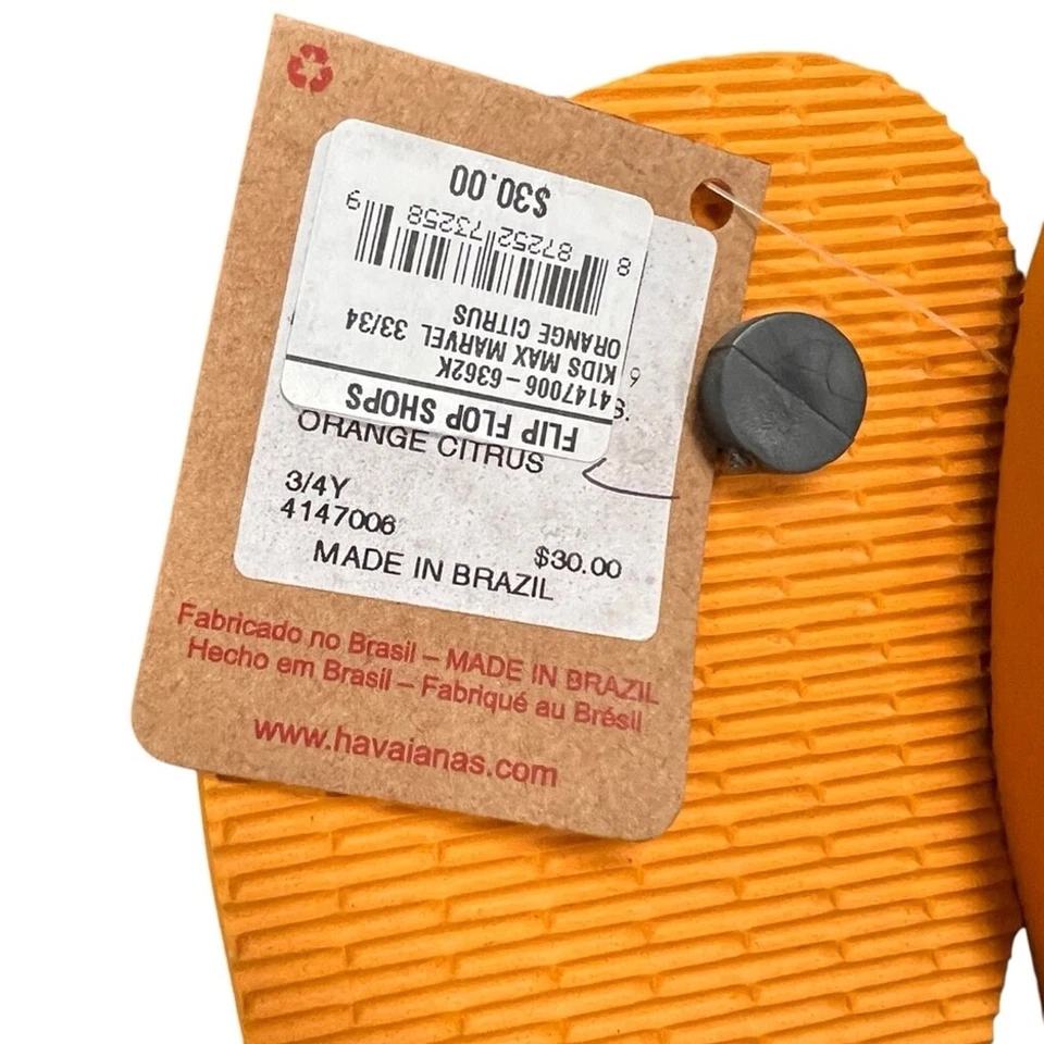 Chanclas Havaianas Kids MARVEL talla 3/4 nuevas con etiquetas Foto 2 de 4