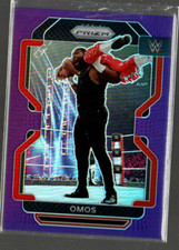 2022 Panini Prizm WWE Prizms Purple #170 Omos /149