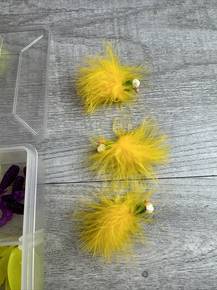 Прозрачная коробка для снастей Shakespeare 4 x 10 дюймов с крючками для снаряжения искусственная приманка и многое другое - Изображение 2 из 4