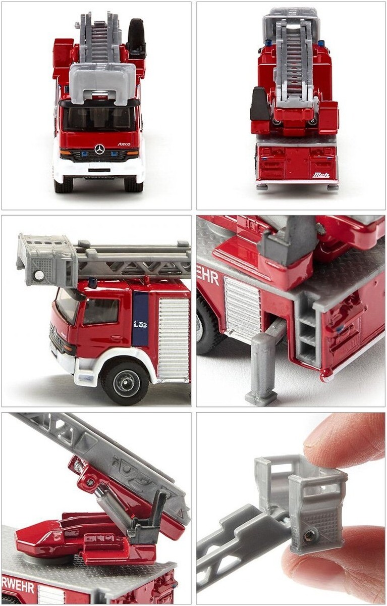 SIKU 1:87 Mercedes-Benz Fire Engine Fire Truck Diecast Model Car