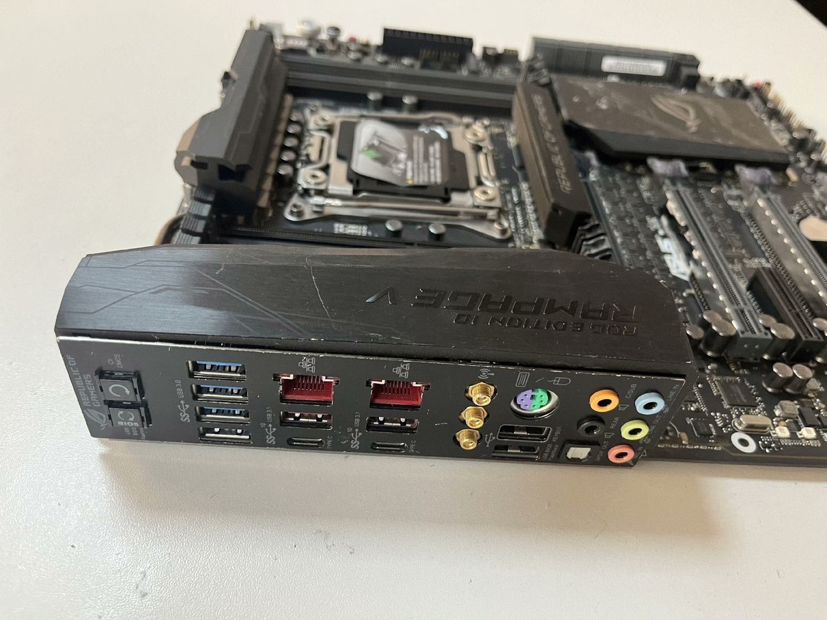 FOR ASUS ROG RAMPAGE V EDITION 10 LGA 2011-V3 DDR4*4 128GB E-ATX