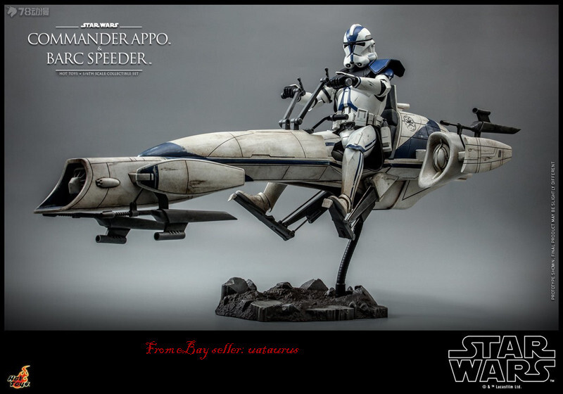 Perfect Hot Toys 1/6 Tms076 Commander Appo Barc Speeder Suit In
