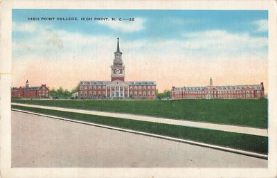 High Point, North Carolina Postcard High Point College PM 1935 Y4 | eBay