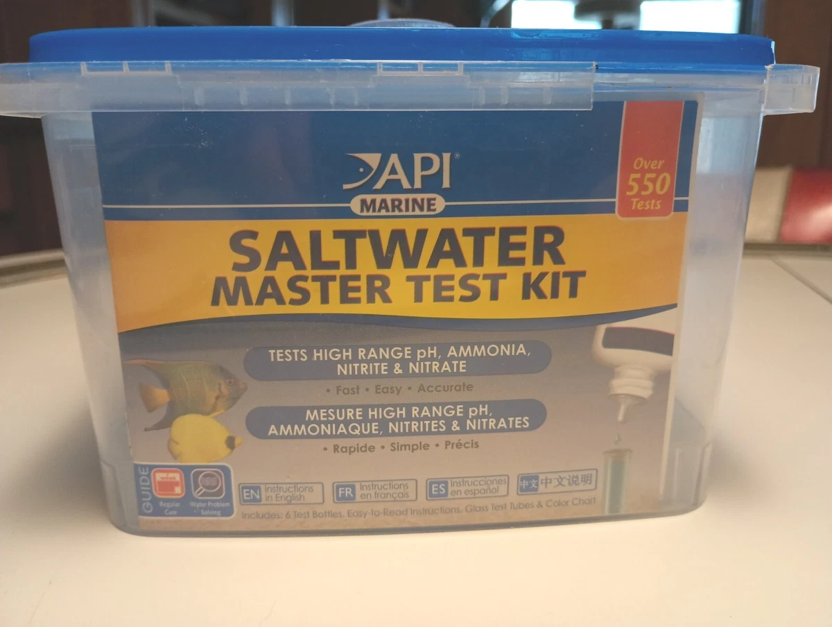 API Saltwater Master Test Kit 550 Tests