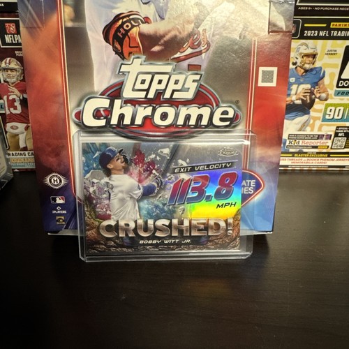 2024 Topps Chrome Update Bobby Witt Jr Crushed CR-19 Kansas City Royals SSP - 第 1/2 張圖片